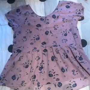 Rewind lavender blouse